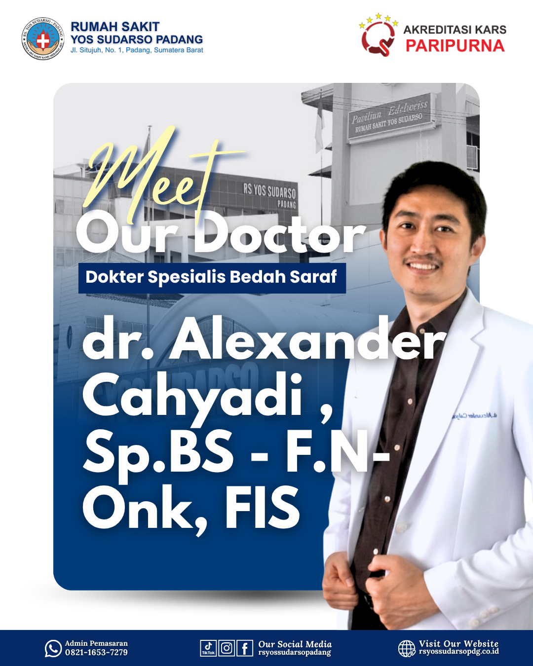 dr. Alexander C, Sp.BS - F.N-Onk, FIS