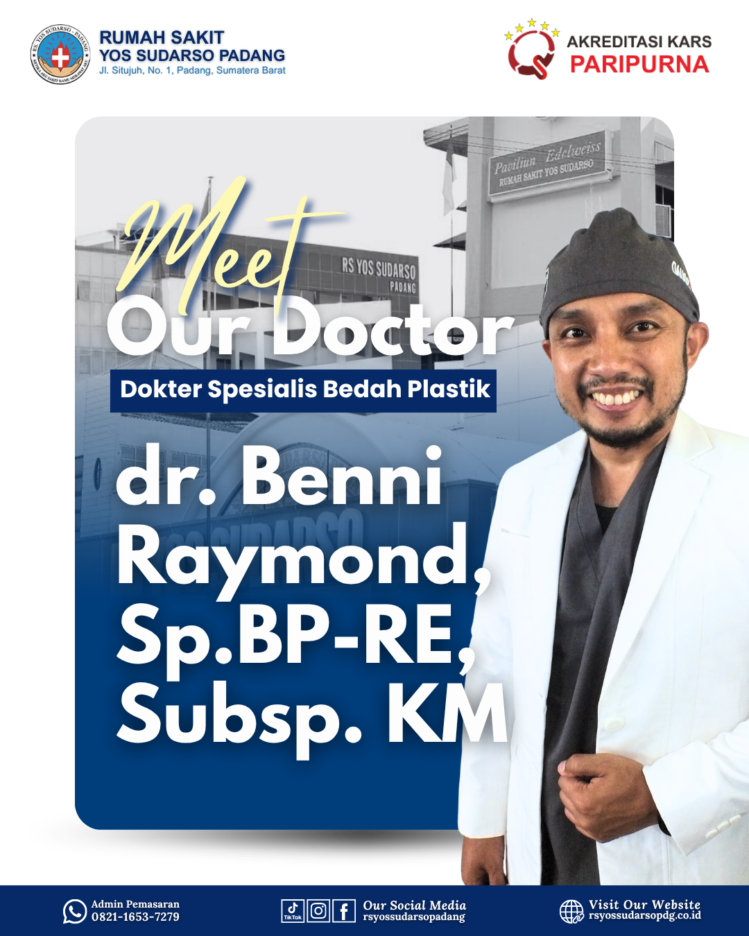 dr. Benni Raymond, Sp.BP-RE, Subsp. KM