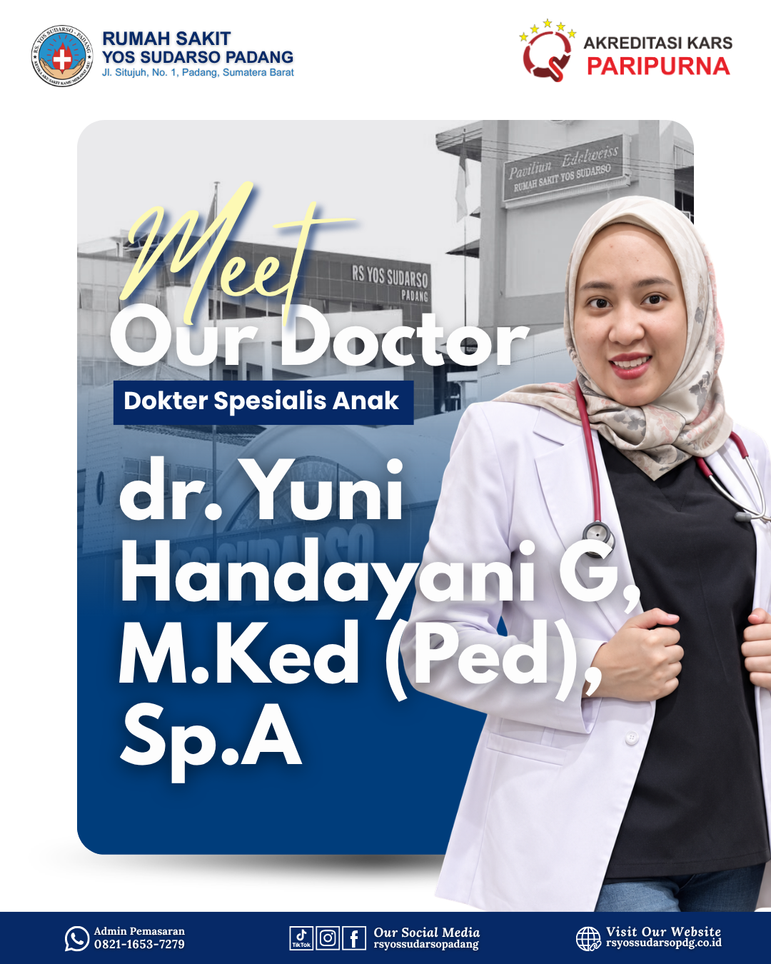 dr. Yuni Handayani.G., M.Ked (Ped) Sp.A