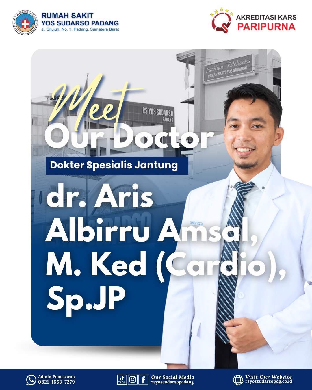 dr. Aris Albirru Amsal, M. Ked (Cardio), Sp.JP