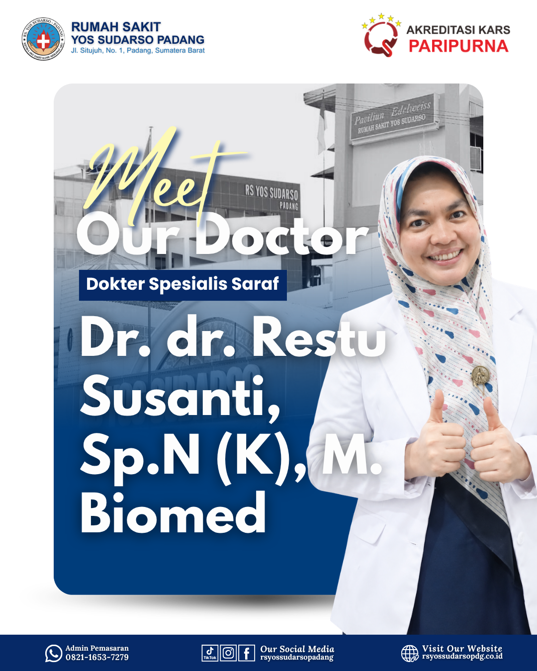 Dr. dr. Restu Susanti, Sp.N (K), M. Biomed