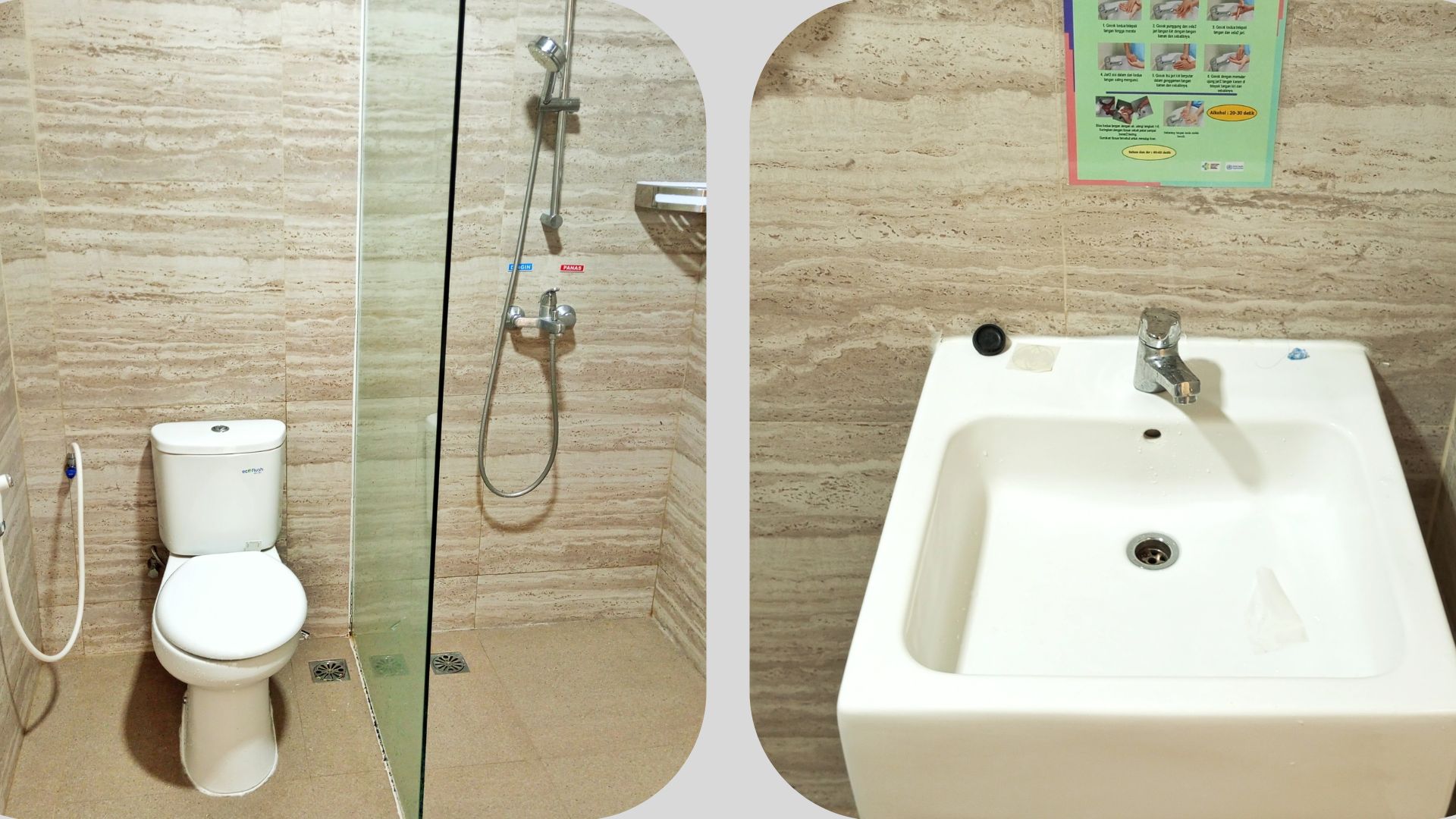 Toilet Kamar Rawat Inap Kelas 3