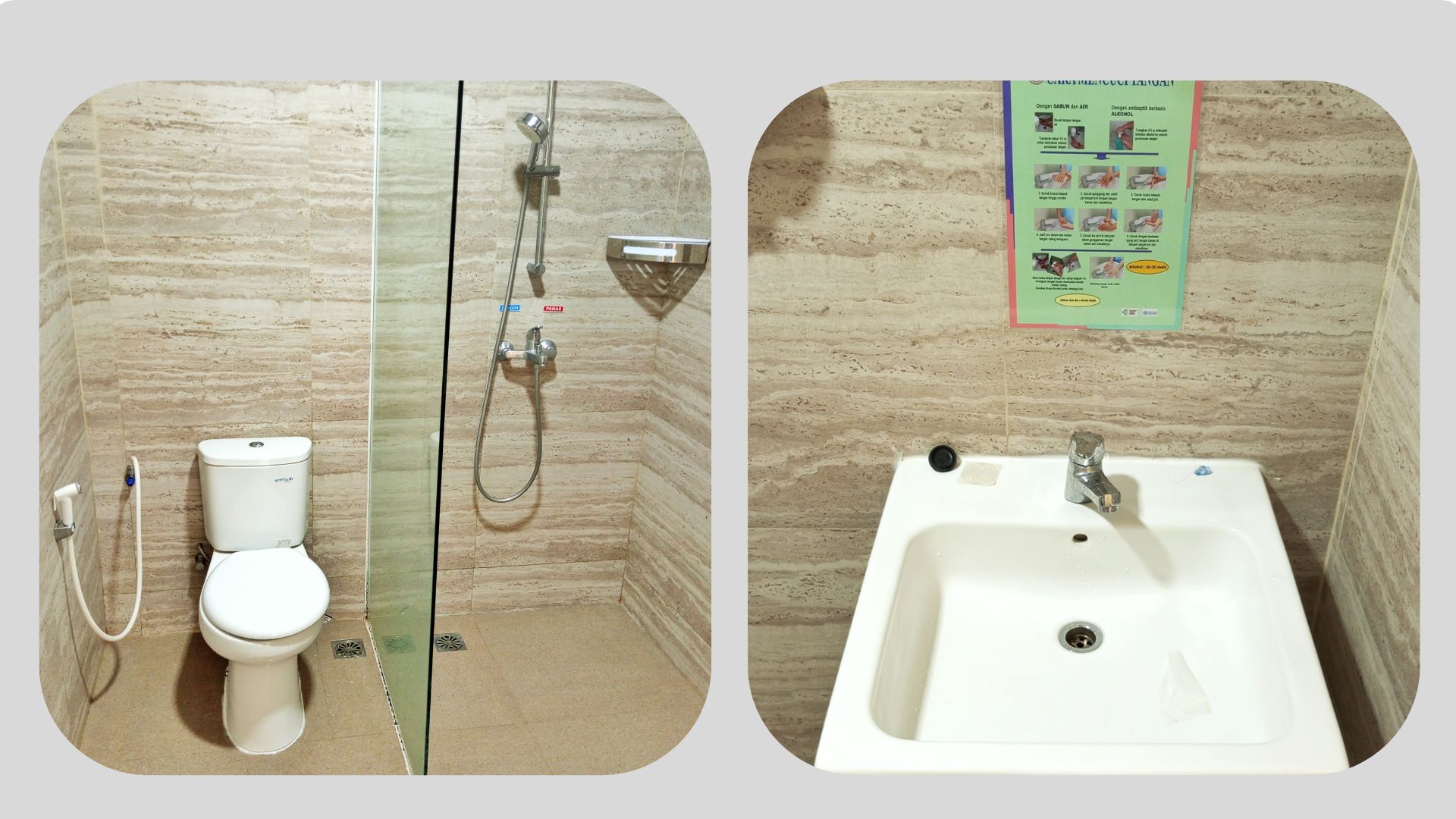 Toilet Kamar Rawat Inap Kelas 2