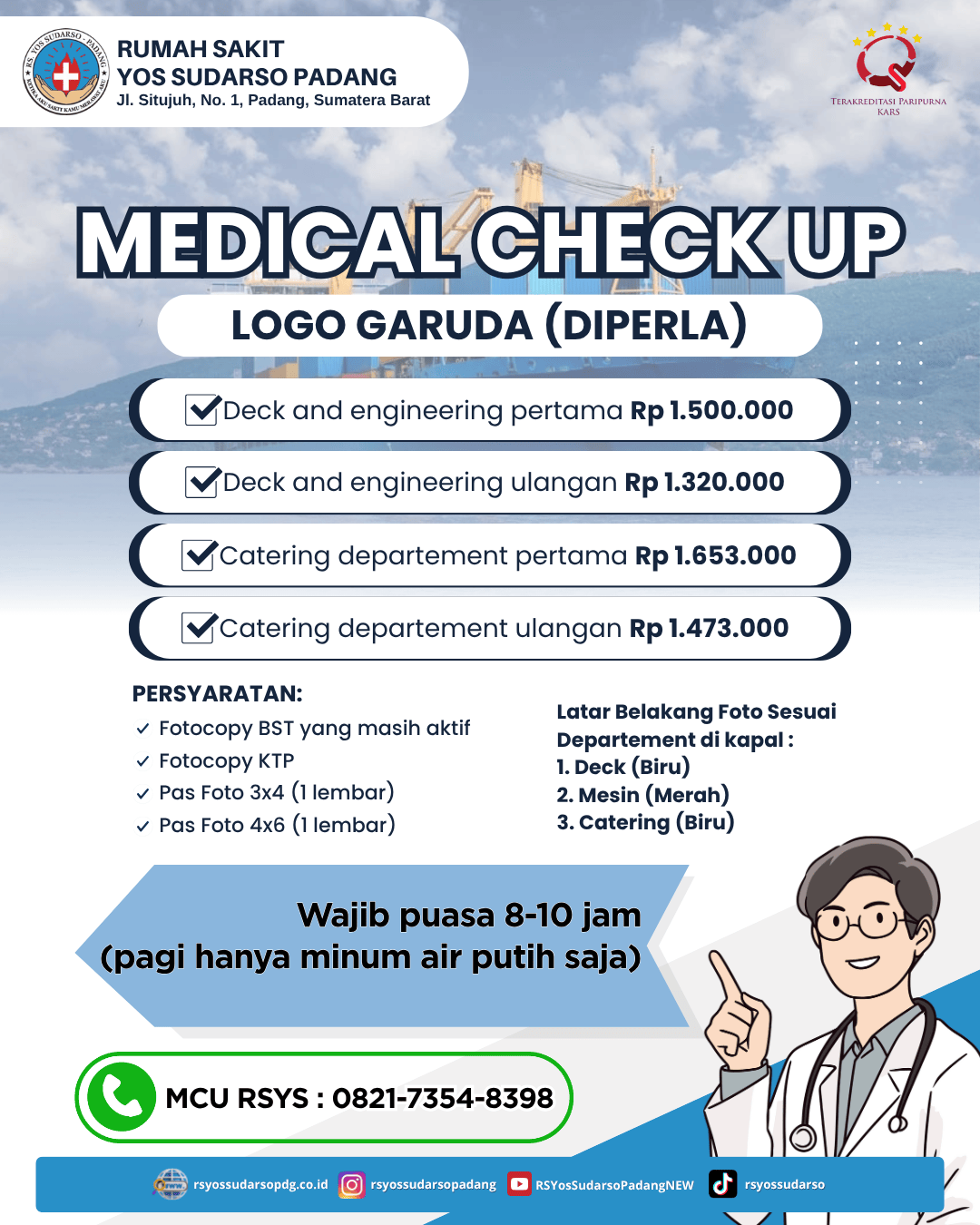 Medical Check Up Logo Garuda (DIPERLA)